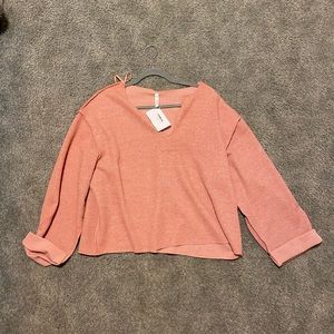 Pink sweater